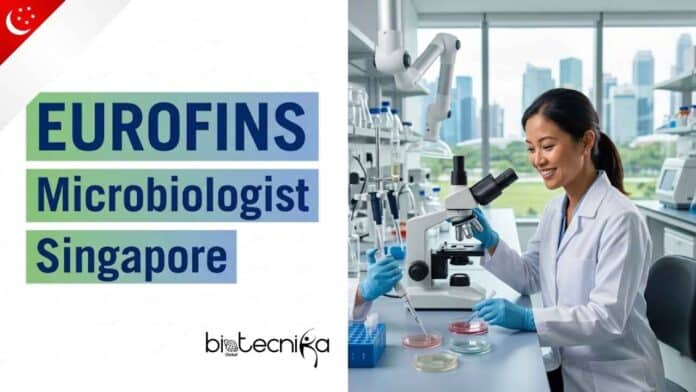 Apply for a Microbiologist Job at Eurofins Singapore. Explore Eurofins careers, eligibility, responsibilities, qualifications, salary, and job details for this exciting job in Singapore.