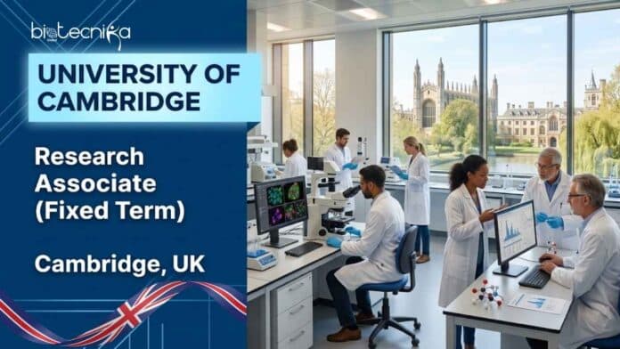 Apply for a research associate job at the University of Cambridge, UK. Fixed-term postdoctoral position in antiviral immunity, CRISPR, and bat biology.