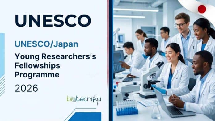 Researchers Fellowship 2026: Apply for the UNESCO/Japan Young Researchers' Fellowships Programme. Receive up to US$10,000 to conduct postgraduate research in Japan.
