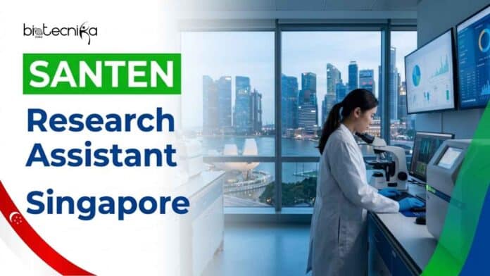Research Assistant Job at Santen Singapore. Apply for a laboratory research role supporting ophthalmology research. Explore Santen Careers and job in Singapore today.