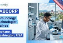 Biology Trainee Job at Labcorp, USA | Apply for this Opportunity & Earn Upto $22.00 per hour Apply for a biology trainee job at Labcorp as an Immunology Technologist Trainee in Spokane, Washington. Explore Labcorp careers and benefits.