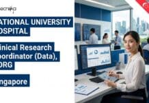 Clinical Research Job at National University Hospital, Singapore | Life Sciences Candidates, Apply Explore this clinical research job at National University Hospital Singapore for Clinical Research Coordinator (Data) role involving clinical trials, data management, and cancer research.