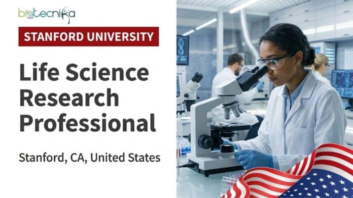 Life Sciences Research Job at Stanford University. Apply for the Life Science Research Professional 1 position in Stanford, CA.