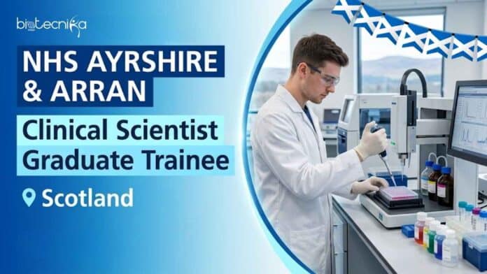 Clinical Scientist Trainee Job at NHS Lothian, Scotland. Apply for the Graduate Trainee Genomics role in Molecular Genetics. Explore NHS careers, eligibility, salary, responsibilities, and application details.