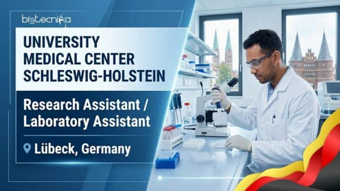 Apply for a Research Assistant Job at University Medical Center Schleswig-Holstein, Germany. Excellent life sciences job involving cardiovascular research, molecular biology, RNA sequencing, and computational biology.