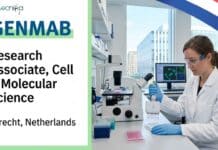 Research Associate Job at Genmab in the Netherlands | Apply Online & Earn Upto EUR 57,000 Apply for a Research Associate Job at Genmab Careers in Utrecht, Netherlands. Molecular biology, antibody discovery, PCR, NGS, and biotechnology professionals are encouraged to apply.