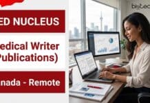 Remote Life Sciences Job at Red Nucleus, Canada | Apply for an Medical Writer Opportunity & Earn Upto CAD 95,000 Explore this remote life sciences job at Red Nucleus. Apply for the Medical Writer job in Canada and build your career in medical communications with a global life sciences company.