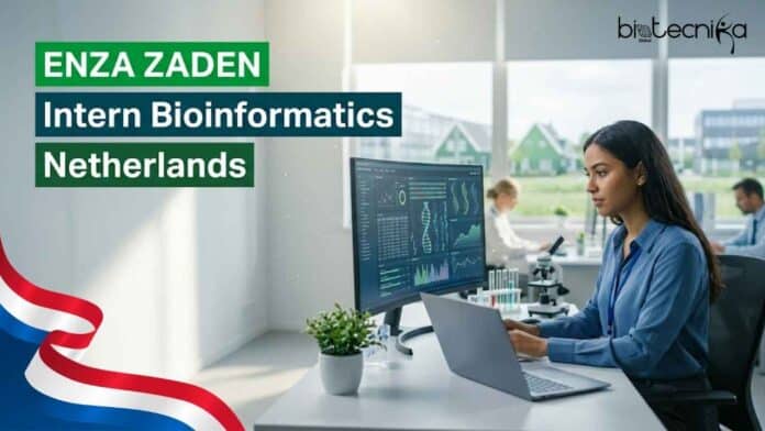 Apply for the Biology Intern Job at Enza Zaden, Netherlands. Explore this Bioinformatics internship, eligibility, responsibilities, and career opportunities.