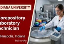 Biotech Lab Technician Job at Indiana University, USA | Apply & Earn Upto $45,000 Biotech Lab Technician Job at Indiana University, USA | Apply Now
