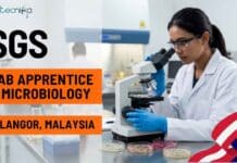 Freshers Lab Apprentice Job Opportunity at SGS, Malaysia | Apply Now Freshers Lab Apprentice Job at SGS | Opportunity in Malaysia