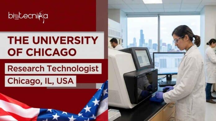 Biology Research Job at the University of Chicago | Apply Now