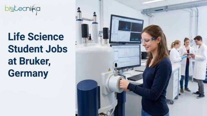Explore Life Science Jobs at Bruker. Apply Now for Exciting Biotechnology Internships. Job Opportunity in Germany.