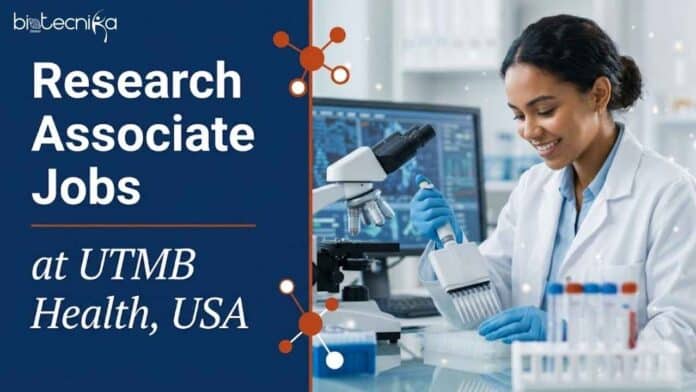 Explore Research Associate Jobs at UTMB Health. A Bachelor's Degree is Required for This Exciting Opportunity in the USA.