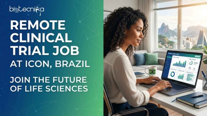 Remote Clinical Trial Job at ICON, Brazil. Life Sciences Candidates, Apply Now. Advance Your Clinical Data and Monitoring Career Today.