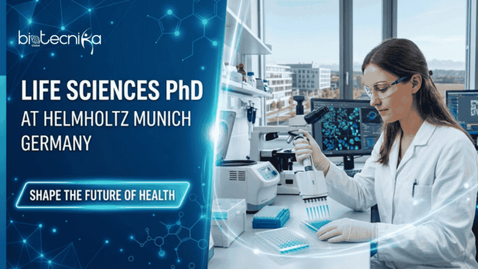 Life Sciences PhD at Helmholtz Munich, Germany. Apply Now For Immune-Metabolic Research. Advance your Life Sciences Career.