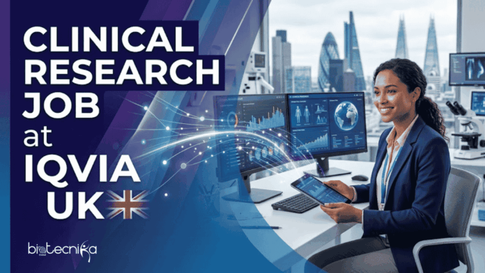 Clinical Research Job at IQVIA. Life Sciences Candidates, Apply Online. Job Opportunity in the UK. Advance Your Trial Site and EDC Career.