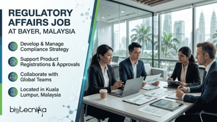 Regulatory Affairs Job at Bayer. Life Sciences Candidates, Apply Now. Job Opportunity in Malaysia. Advance Your Life Sciences Career.