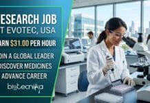 Research Job at Evotec, USA | Apply Now For Laboratory Associate Role & Earn $31.00 Per Hour Research Job at Evotec. Apply Now For Laboratory Associate Role & Earn $31.00 Per Hour. Job Opportunity in the USA.