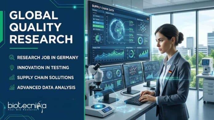 Research Job at QIMA. Biological Sciences Candidates, Apply Now For Research Technician Role. Job Opportunity in Germany.