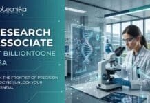 Research Associate Job at BillionToOne, USA | Microbiology, Biochemistry & Life Sciences Candidates, Apply Now Research Associate Job at BillionToOne, USA. Molecular Biology, Microbiology, Biochemistry & Life Sciences Candidates, Apply Now