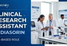 Clinical Research Assistant Job at Diasorin, USA | Biology Candidates, Apply Now Clinical Research Assistant Job at Diasorin, USA. Biology, Molecular Biology, & Life Sciences Candidates, Apply Now.