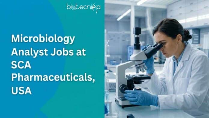 Explore Microbiology Analyst Jobs at SCA Pharmaceuticals, USA. Apply Now For This Exciting Microbiology Analyst Vacancy.