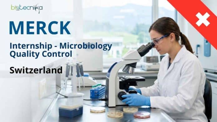 Microbiology Internship at Merck, Switzerland | Apply Now