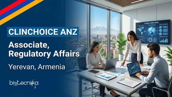 Regulatory Affairs Job at ClinChoice, Armenia | Apply Now