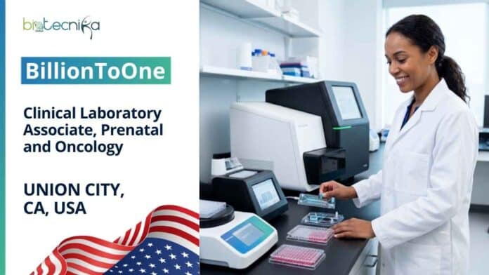 Clinical Job at BillionToOne, USA | Apply Now