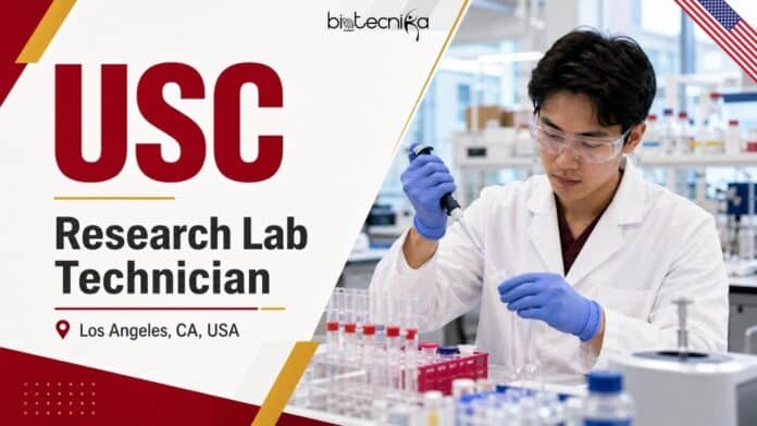 Biology Research Job at USC, USA | Apply Now