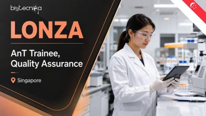 Biotechnology Trainee Position at Lonza, Singapore | Apply Now