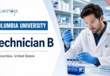 Biology Technician Job at Columbia University, USA | With Salary Upto $56,489.86 Biology Technician JOb at Columbia University, USA | Apply Now