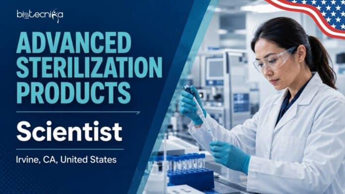 Freshers Scientist Job at Advanced Sterilization Products, USA | Apply Now