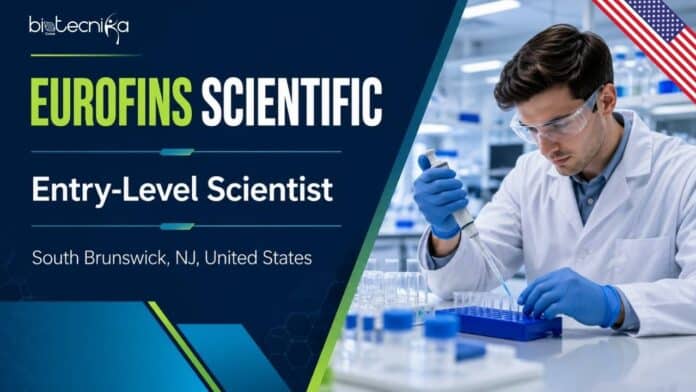 Entry-Level Scientist Job at Eurofins Scientific, USA | Apply Now