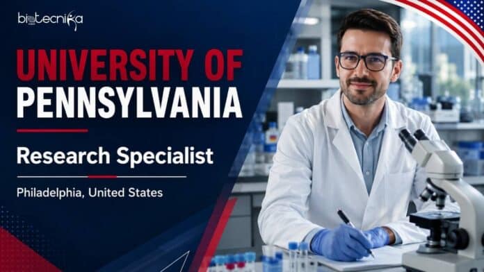Freshers Research Job at University of Penn, USA | Apply