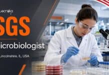 Microbiologist Jobs at SGS, USA | Apply Now & Earn Upto $25.00/Hour Microbiologist Jobs at SGS, USA | Apply Now