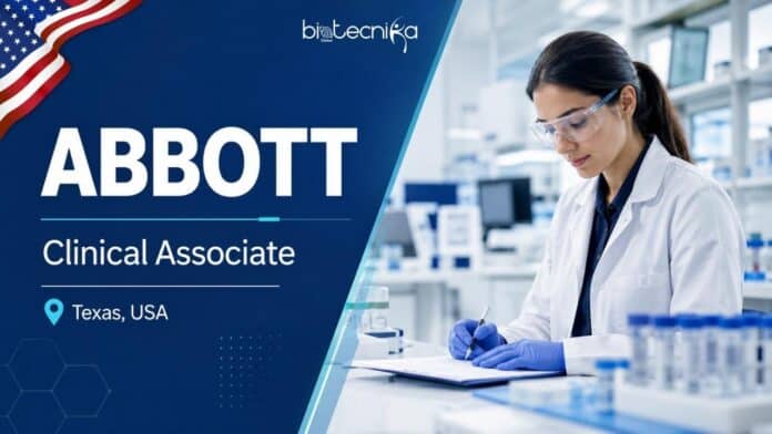 Clinical Associate Jobs at Abbott, USA | Apply Now