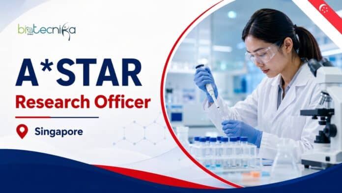 Research Officer Jobs at A*STAR, Singapore | Apply Now