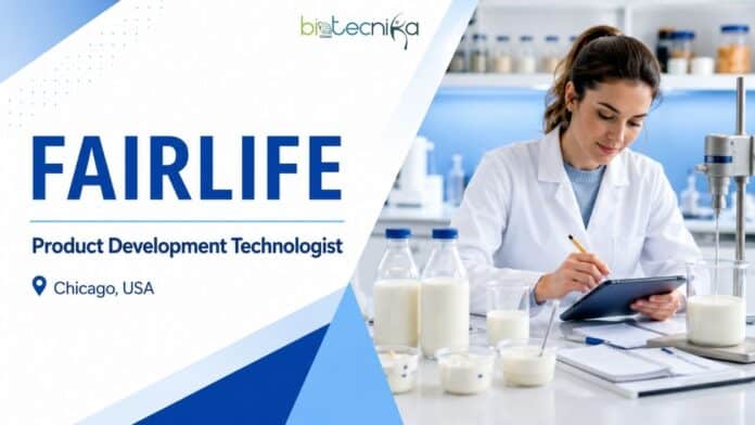 Product Development Technologist Job at Fairlife | Apply Now