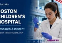 Freshers Research Assistant Job at Boston Children’s Hospital, USA | Apply & Earn Upto $69,773.60 Annually Research Assistant Job at Boston Children's Hospital | Apply Now