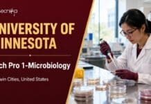Research Assistant Position at the University of Minnesota, USA | Apply Now & Earn Upto $29.33/hour Research Assistant Position at the University of Minnesota | Apply Now