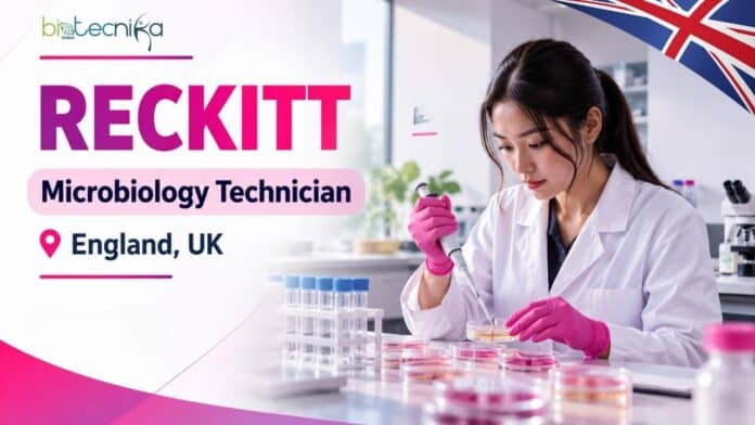 Microbiology Technician at Reckitt | Apply Now