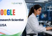 Research Scientist Job at Google, USA | Apply & Earn Upto $252,000 + 15% bonus target + equity Research Scientist, Frontier Health at Google DeepMind | Apply Now