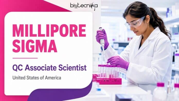 QC Associate Scientist Job at MilliporeSigma | Apply Now