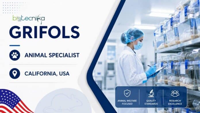 Animal Specialist Position at Grifols | Apply Now