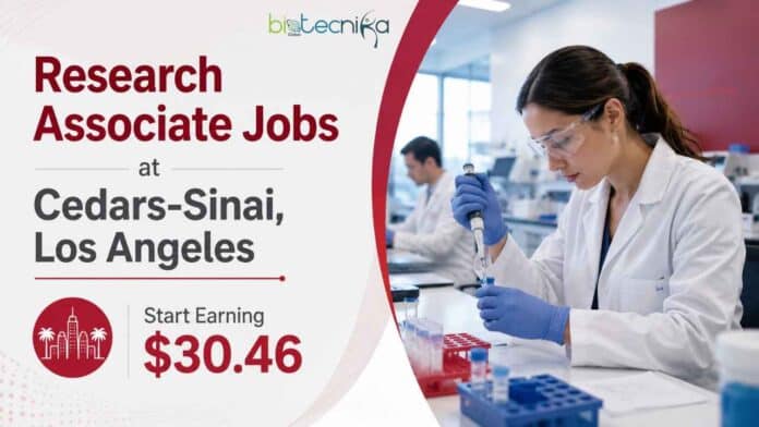 Explore Research Associate Jobs at Cedars-Sinai in Los Angeles. Join the Team at the Smidt Heart Institute Today! Start Earning $30.46.