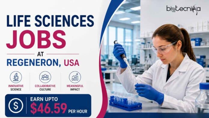 Discover Life Sciences Jobs as an Associate Manufacturing Specialist at Regeneron in Rensselaer, NY. Apply Now & Earn Upto $46.59 Per Hour.