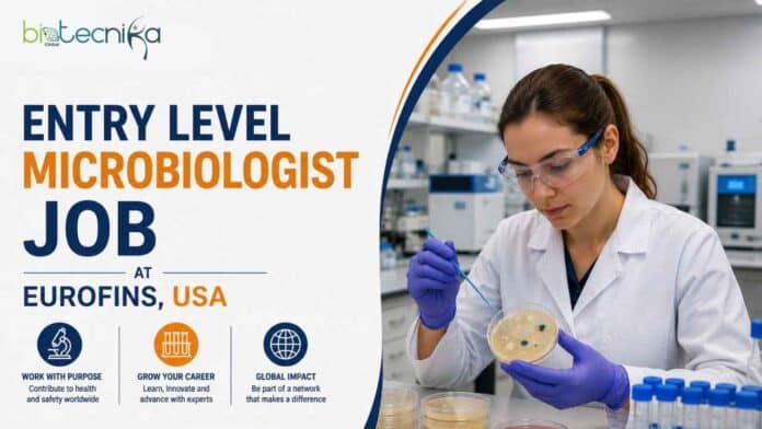 Entry Level Microbiologist Job at Eurofins in Lancaster, PA. Apply Today For A Rewarding Career In Microbiology Jobs In The USA.