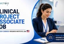 Clinical Project Associate Job at Sarah Cannon Research Institute, USA | Apply Now For Remote Job Clinical Project Associate Job at Sarah Cannon Research Institute: see remote US duties, eligibility criteria and application details.