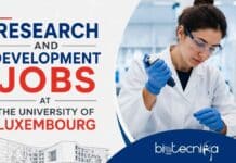 Research and Development Jobs at the University of Luxembourg | Apply Now For Cancer Research Specialist Vacancy University of Luxembourg jobs: apply for a 12-month Cancer & Microbiome R&D Specialist role in Belval. Master’s graduates can apply online.